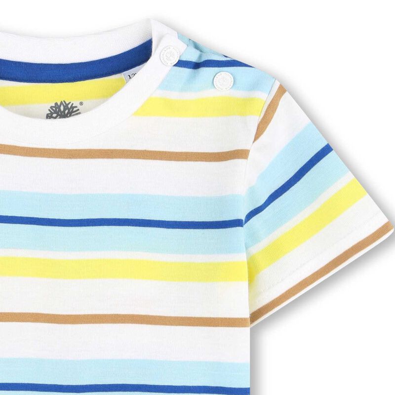 Timberland Striped Short Sleeves T-Shirt 2-4Y image number 2